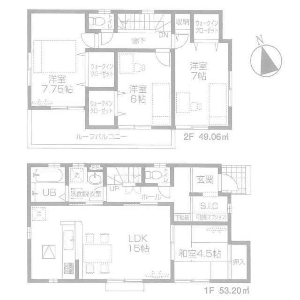 Дом с 4 спальнями в Токио, Япония № 6589