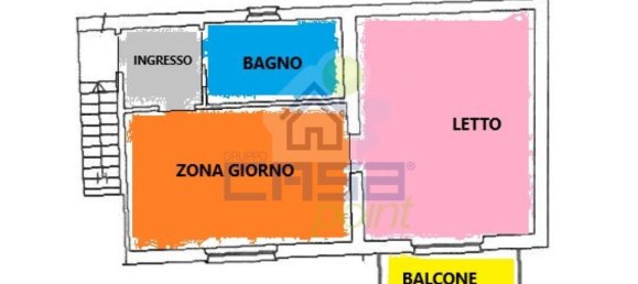 2-Zimmer Wohnung in Castelvetro Piacentino, Italy, Nr. 129644 10