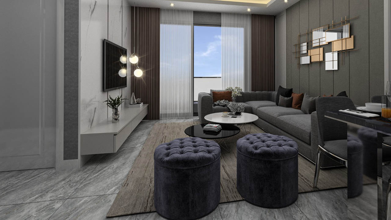 Wohnung 3+1 in New Level Kleopatra 2, Alanya, Turkey, Nr. 38403