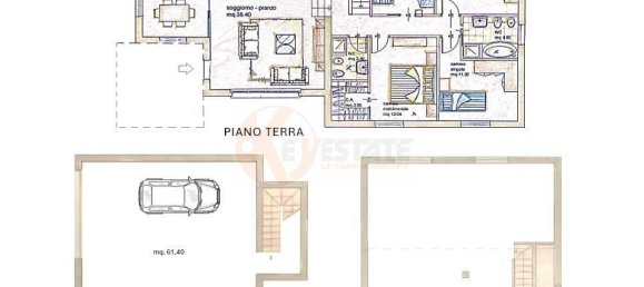 Земельный участок с 1 комнатой в Сорсо, Италия № 40119 6
