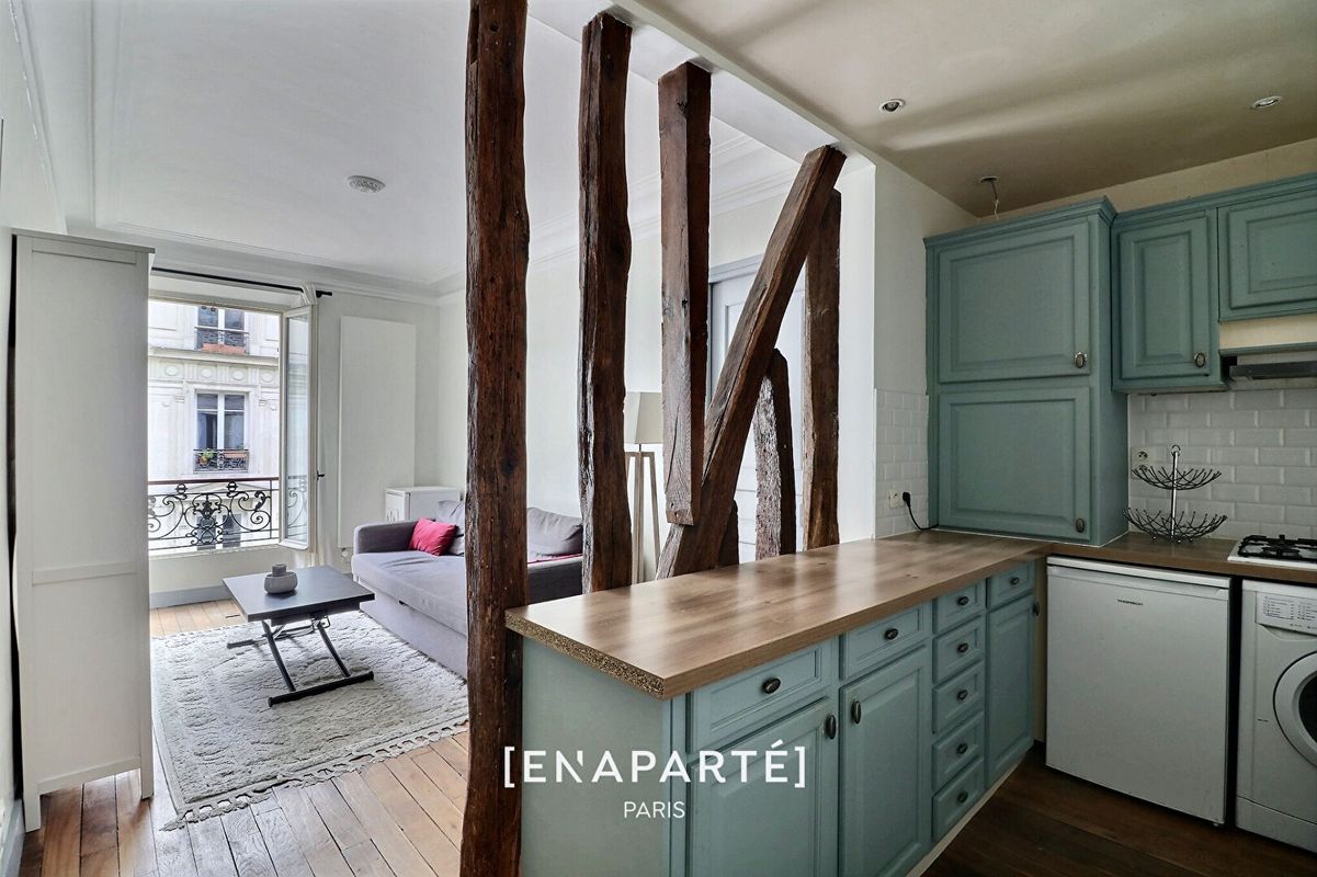 Квартира с 1 спальней в Париж, Франция № 150235