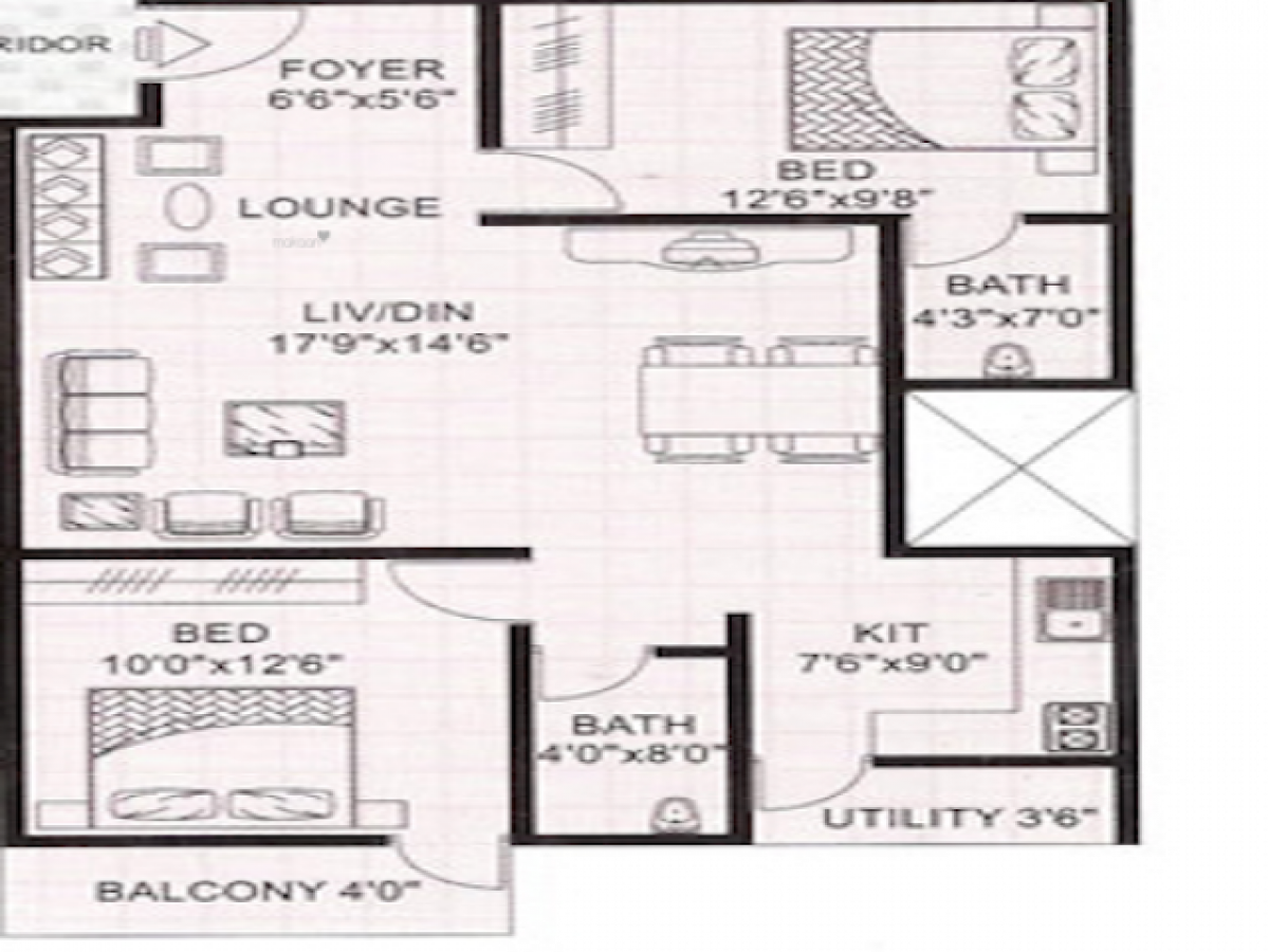 2 bedrooms House in Bangalore, India No. 1122