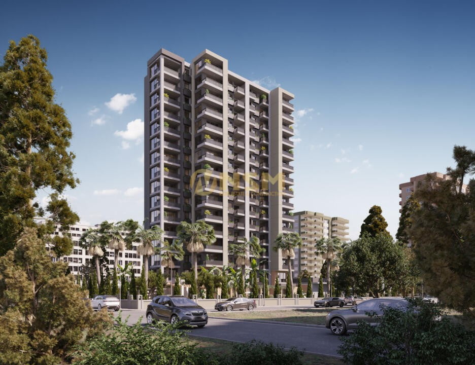 Wohnung 1+1 in Mersin, Turkey, Nr. 31097