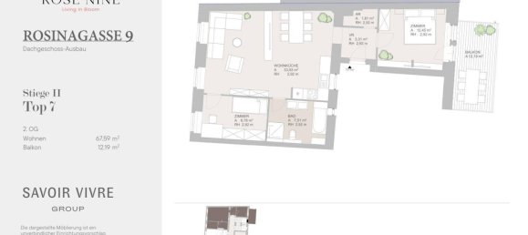 3 rooms Apartment in Rudolfsheim-Funfhaus, Austria No. 247198 10