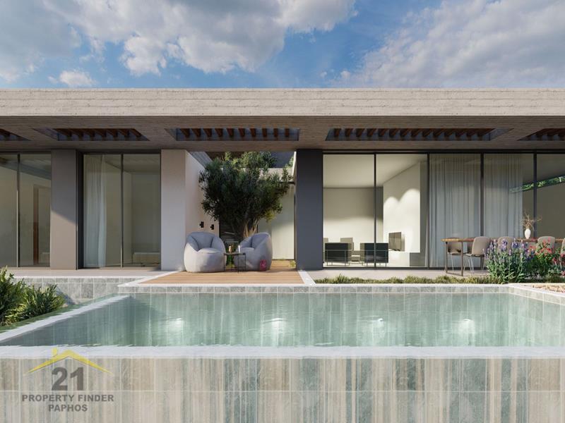 3 dormitorios dúplex en venta en Chloraka, Paphos, Cyprus № 10522
