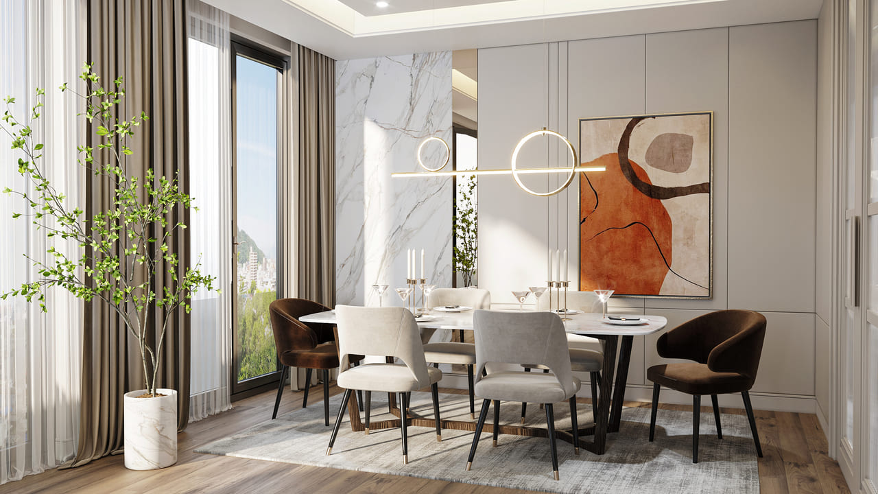 Apartment 3+1 in Zeray Miracle Garden, Basiskele, Turkey No. 38179