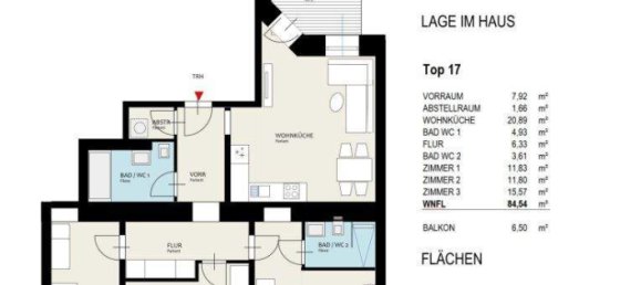 4-salle Appartement à Ottakring, Austria No. 136500 8