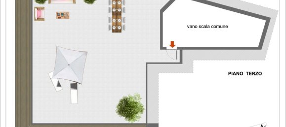 Квартира с 3 спальнями в Кастельфидардо, Италия № 232966 29