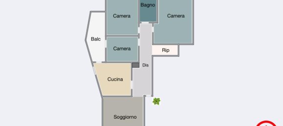 Apartamento de 4 habitaciónes en Cesena, Italy No. 89794 2