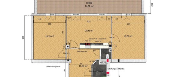 Apartamento de 3 divisões em Mariahilf, Austria N.º 159813 8