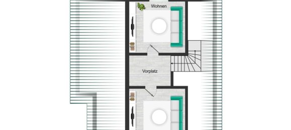 6غرفة منزل في Wetteraukreis, Germany رقم 106791 22