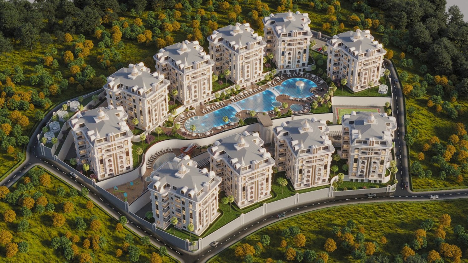 Apartment 1+1 in Alanya, Turkey No. 4720