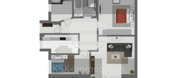 2 bedrooms Apartment in Rhein-Sieg, Germany No. 272502 7