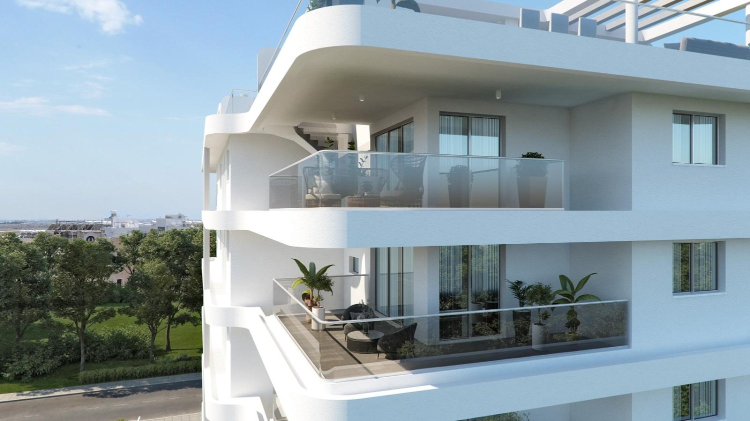 2 bedrooms Apartment in Larnaca, Cyprus No. 3018