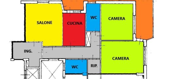 4غرفة شقة في Frosinone, Italy رقم 47789 15