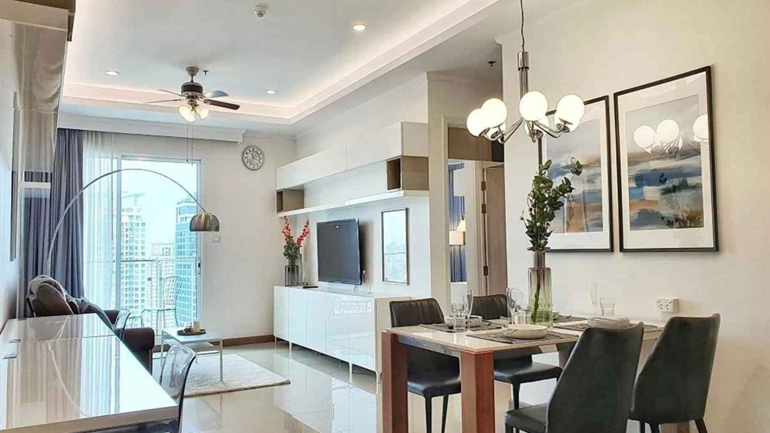 Кондоминиум  с 1 спальней в Supalai Elite Phayathai, Бангкок, Таиланд № 28894