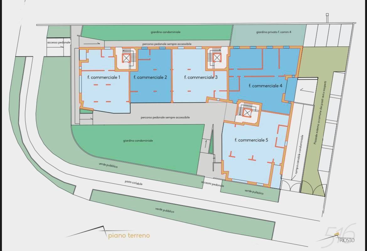 1-Zimmer Gewerbliche Immobilie in Sesto Fiorentino, Italy, Nr. 35164