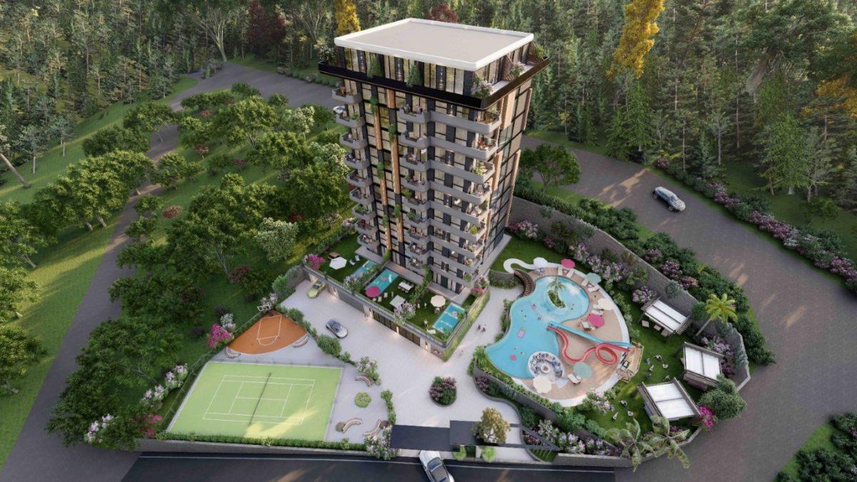 Apartamento de 2 habitaciónes en Kestel, Turkey No. 9803