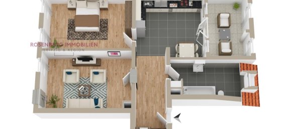 1 غرف نوم شقة في Leipzig, Germany رقم 15604 10