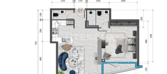 2 dormitorios apartamento en venta en Al Reem Island, Abu Dhabi, UAE № 55659 14