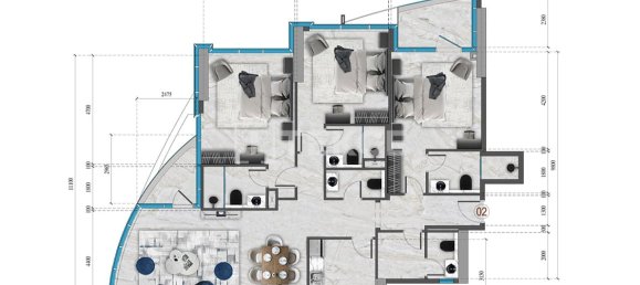 2 dormitorios apartamento en venta en Al Reem Island, Abu Dhabi, UAE № 55659 15