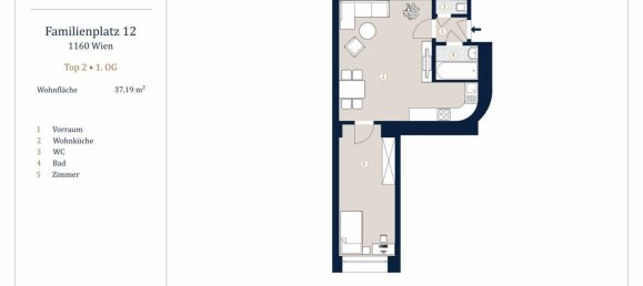 2-salle Appartement à Ottakring, Austria No. 32408 8