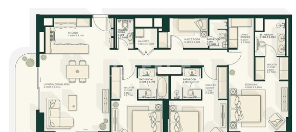 2 bedrooms Apartment in Yas Island, UAE No. 40464 11