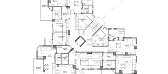 2 rooms Apartment in Alanya, Turkey No. 9933 30