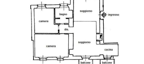 Квартира с 3 комнатами в Комо, Италия № 126592 21