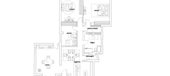 Квартира с 4 комнатами в Ведуджо кон Кольцано, Италия № 36120 34