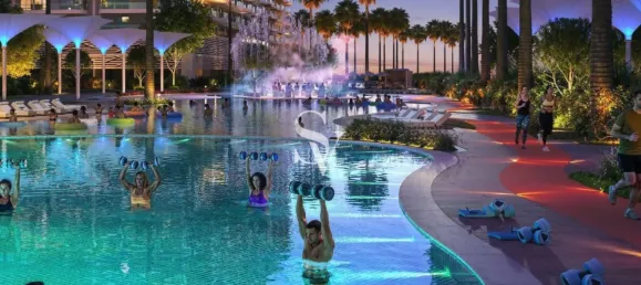 1 Schlafzimmer Wohnung in Damac Lagoons, UAE, Nr. 185877 2