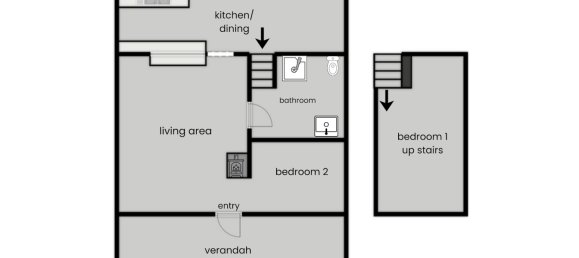 2 غرف نوم منزل في Pechey, Australia رقم 185 9