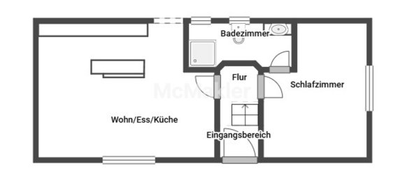 1 غرف نوم شقة في Schwarzwald-Baar-Kreis, Germany رقم 29365 13