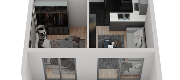 Apartment 1+1 in Mersin, Turkey No. 15445 2