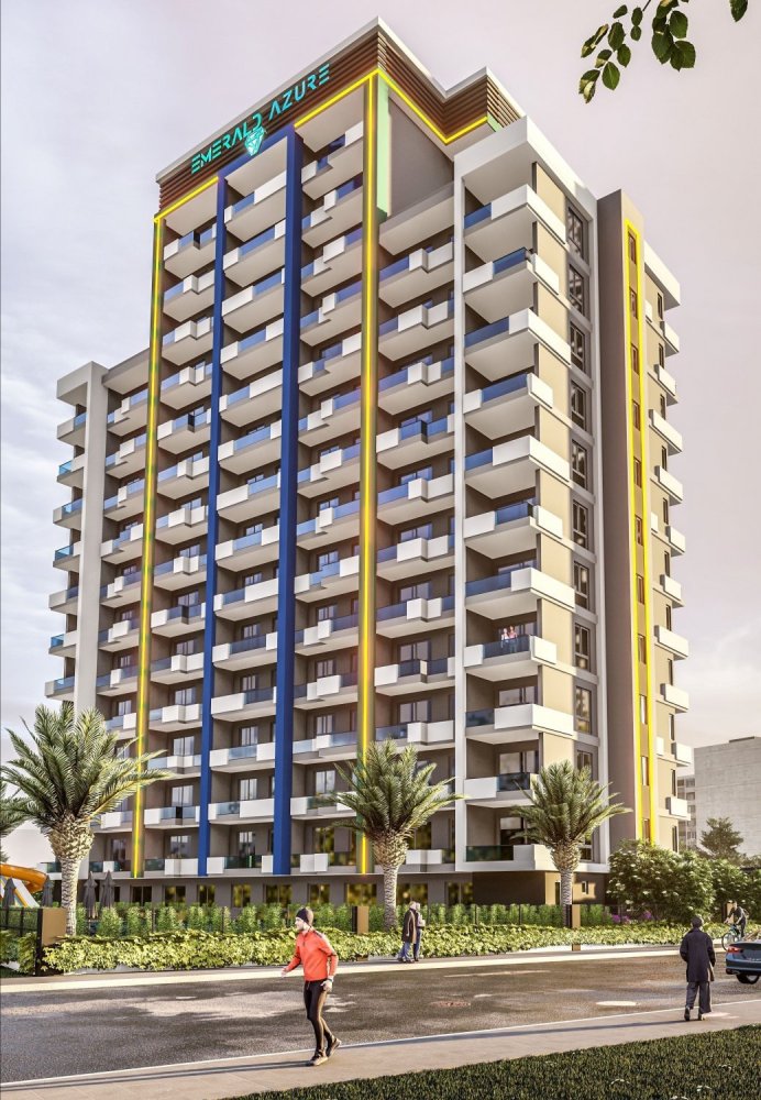 Apartment 1+1 in Mersin, Turkey No. 15445