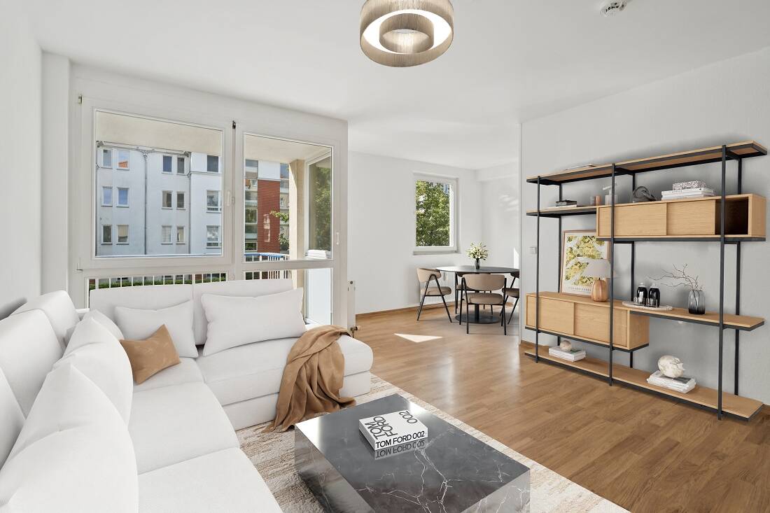 Квартира с 1 спальней в Штаакен, Германия № 341658