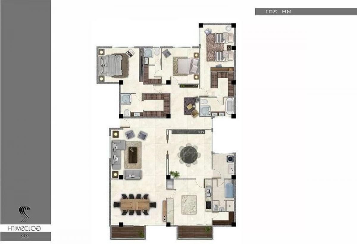 Apartamento de 3 dormitorios en Mexicali, Mexico No. 157480