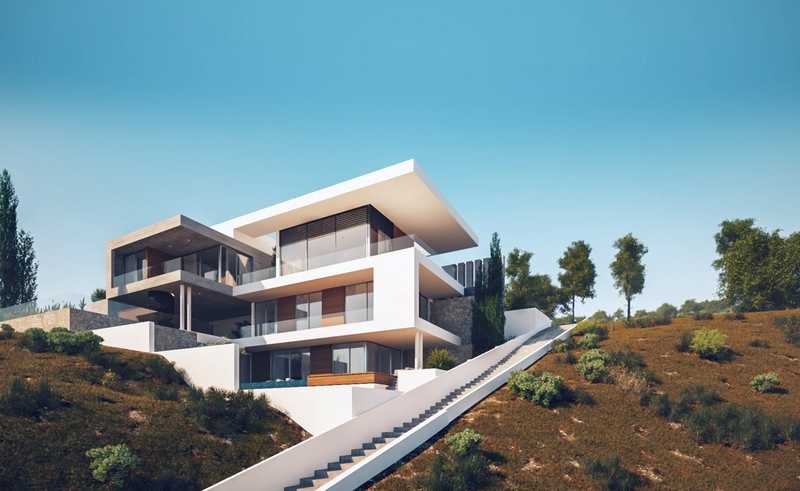 Villa de 4 dormitorios en Agios Tychonas, Cyprus No. 13596