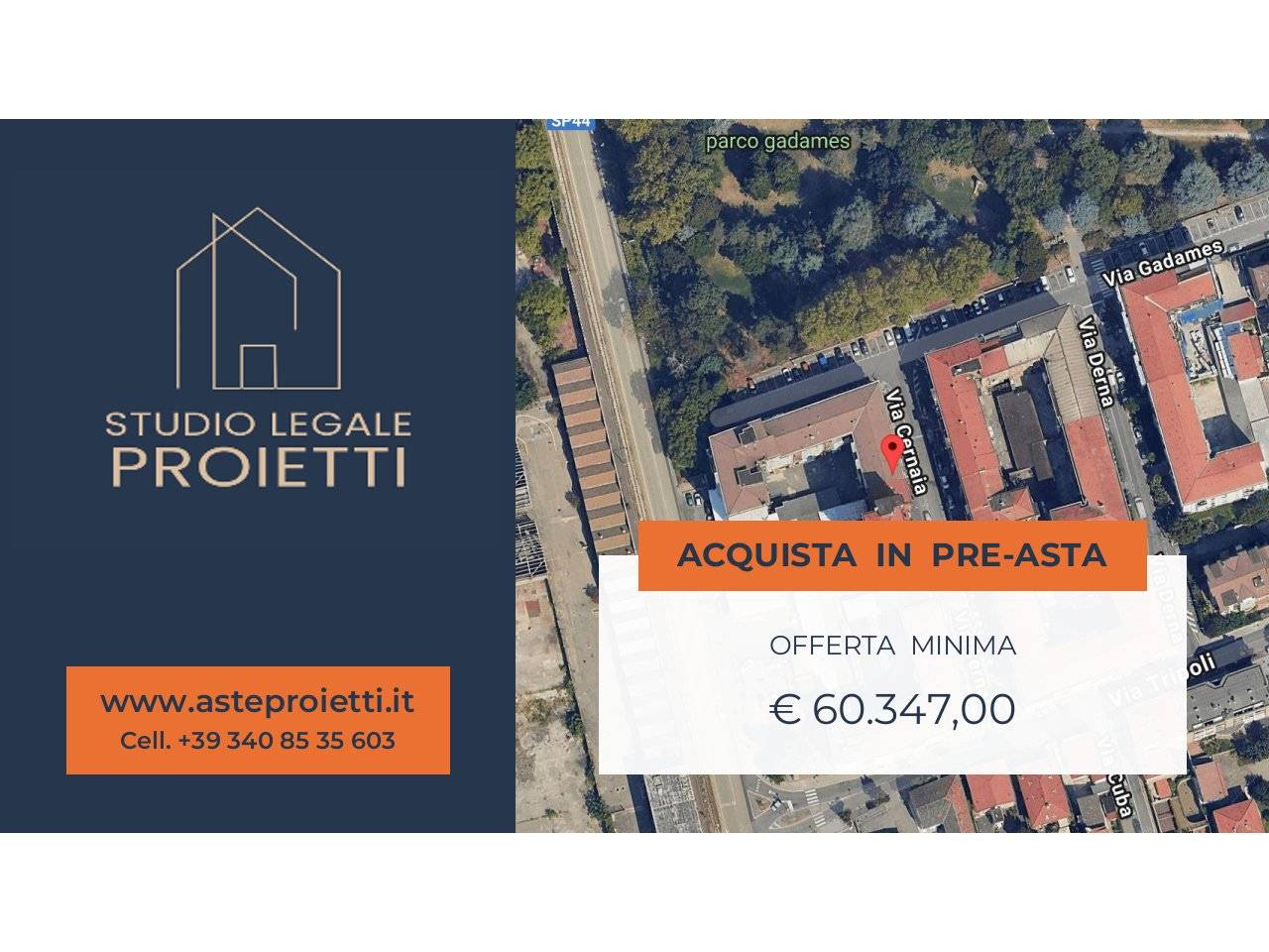 1 غرف نوم شقة في Paderno Dugnano, Italy رقم 307755