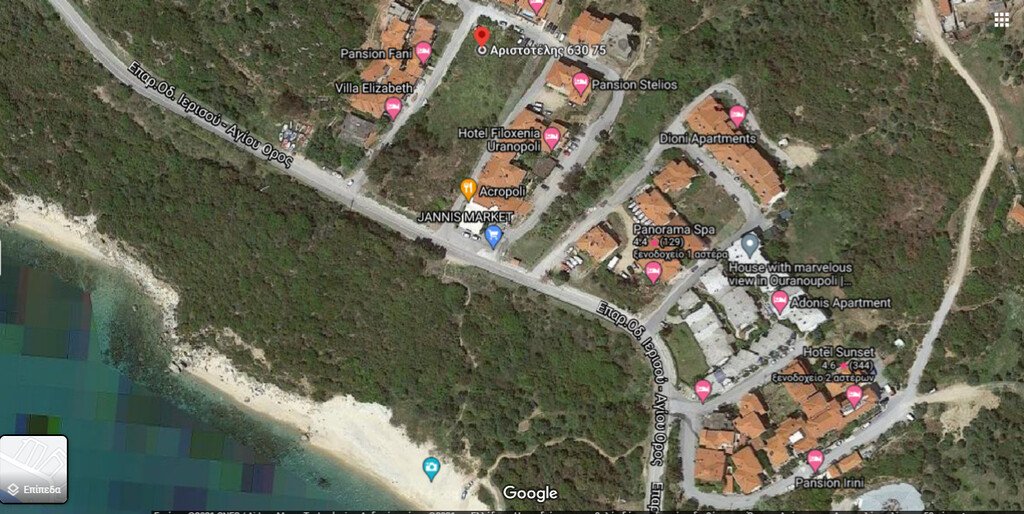  فندق في Chalkidiki, Greece 800متر مربع رقم 3823
