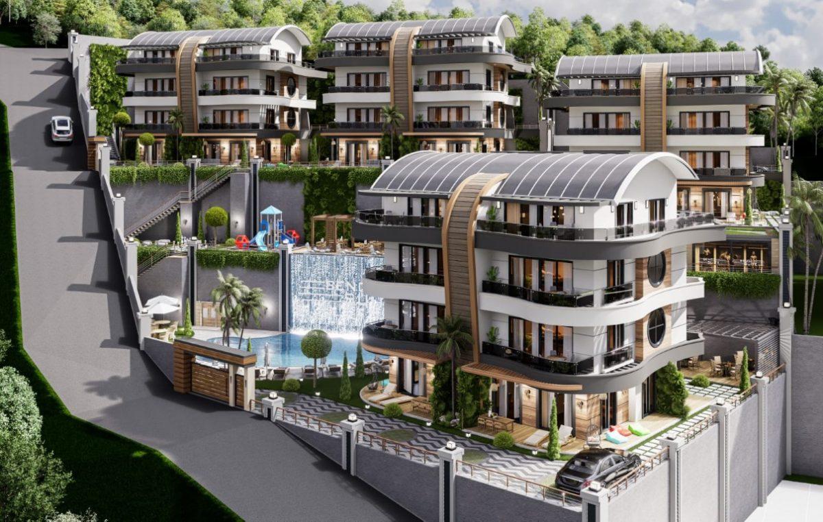 4 rooms Penthouse in Alanya, Turkey No. 9671