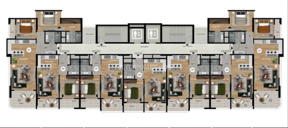 Villa de 5 divisões em Erdemli, Turkey N.º 31762 17