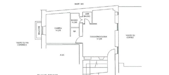 Квартира с 2 спальнями в Милан, Италия № 362274 25