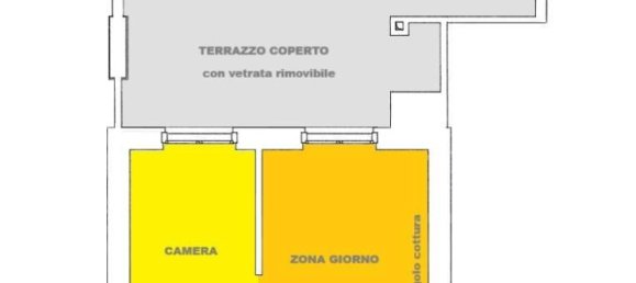 Квартира с 1 спальней в Фьюмичино, Италия № 324683 15