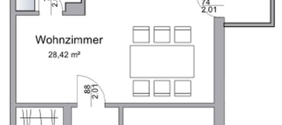 2-Zimmer Wohnung in Münster, Germany, Nr. 8439 8