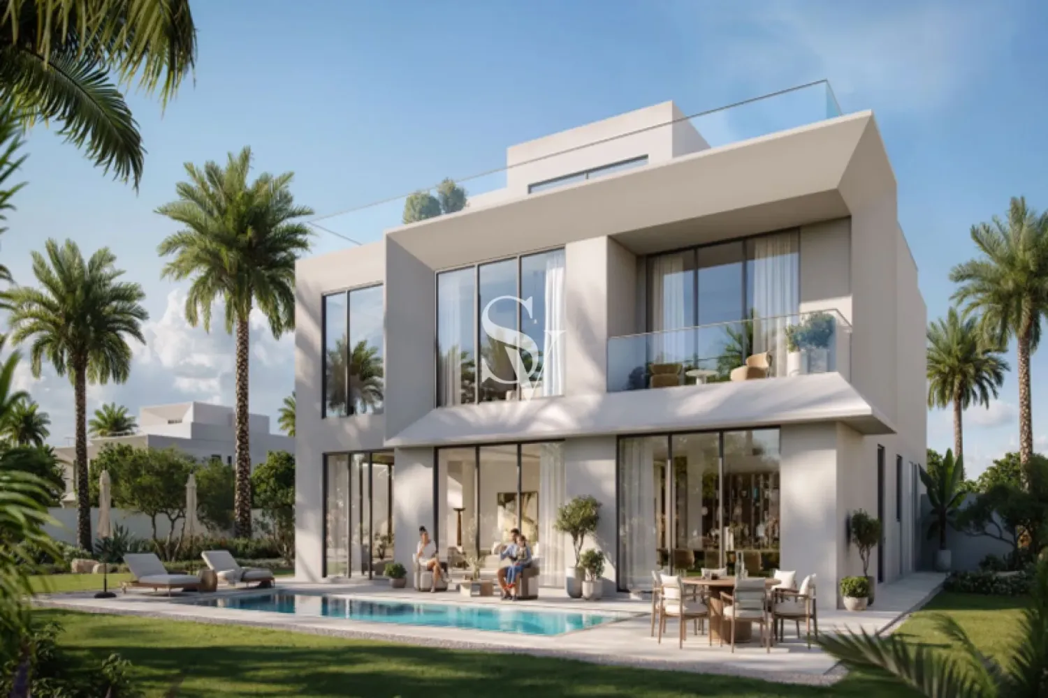 4 chambres villa à vendre à Dubai, UAE № 122884
