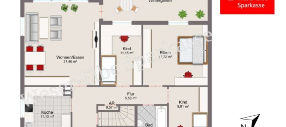 Casa de 4 divisões em Cuxhaven, Germany N.º 177924 21