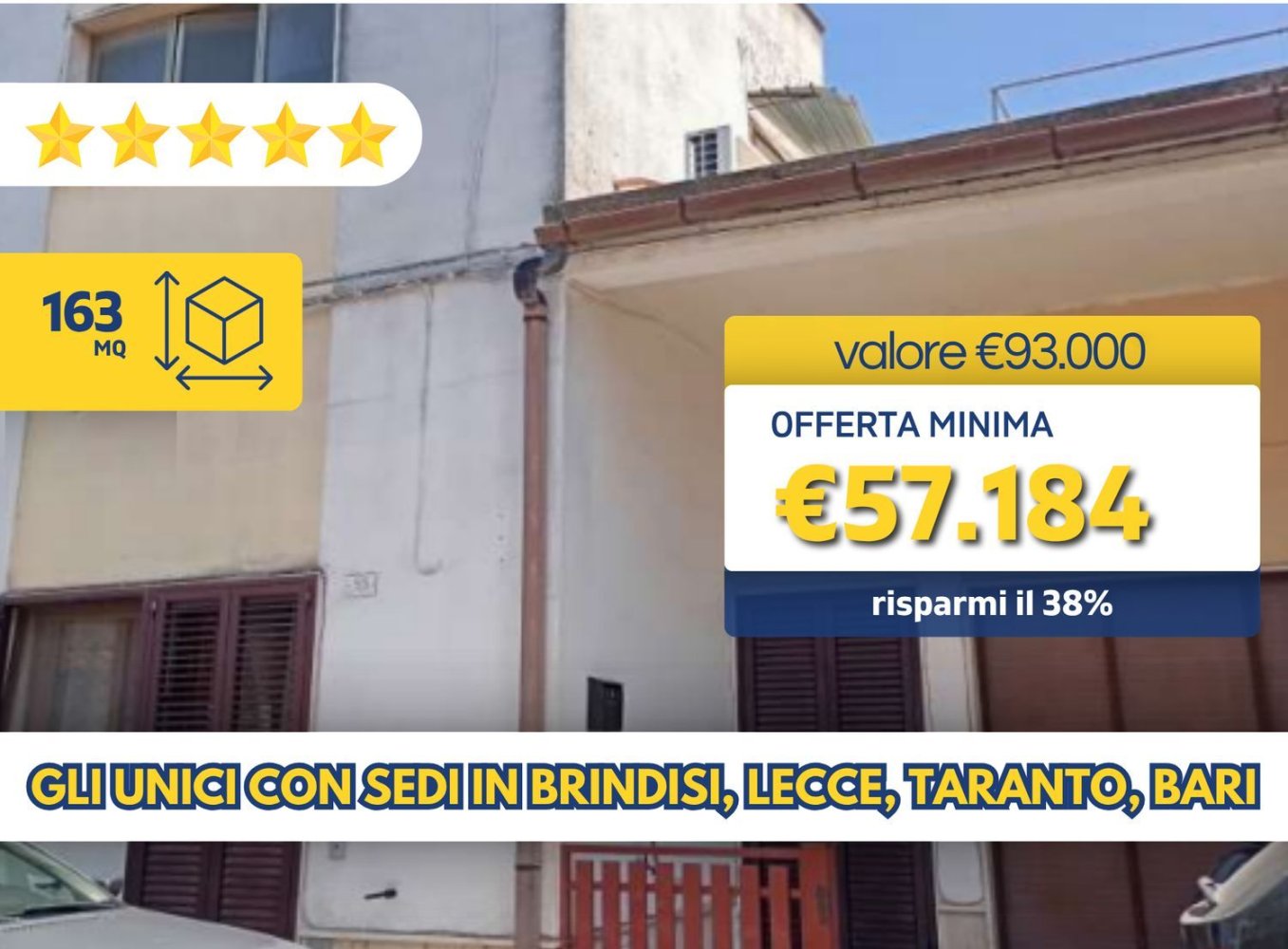 5 rooms Apartment in Melissano, Italy No. 293061