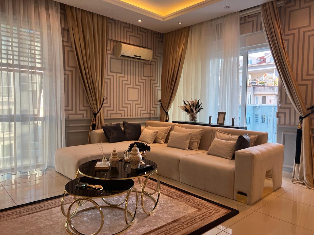 Пентхаус с 3 комнатами в Аланья, Турция № 44432