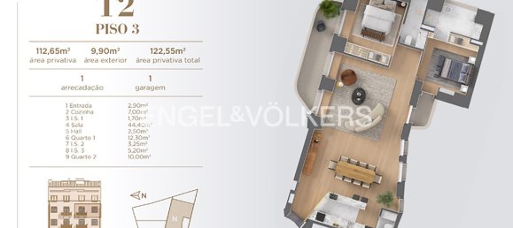 2 Schlafzimmer Wohnung in Lisbon, Portugal, Nr. 10746 27